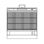 image of Southbend P36N-CCC 36" Gas Heavy Duty Range w/ 36" Full Charbroiler, Modular Base, 96.000 BTU