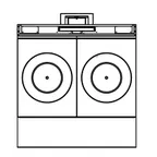image of Southbend P36N-FF 36" Gas Heavy Duty Range w/ (2) French Hot Tops, Modular Base, 70.000 BTU