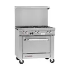 image of Southbend S36D 36" Gas Restaurant Range w/ (6) Open Burners, (1) Standard Oven, 203.000 BTU