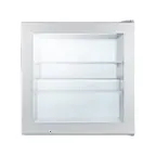 image of Summit SCFU386 - 24" Countertop Freezer, 2.0 cu ft, Gray Finish, Compressor, Front Lock, 115V