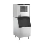 image of Scotsman FS0522A-1/B530S/KBT27 Air Cooled Flake 450 lb Ice Machine with Bin, 536 lb Stainless