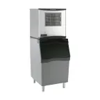 image of Scotsman NS0422AX-1/B530P/KBT27 Air Cooled Nugget 420 lb Ice Machine with Bin, 536 lb Plastic