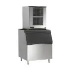image of Scotsman NS0922A-32/B842S/KBT39 Air Cooled Nugget 956 lb Ice Machine with Bin, 778 lb Storage