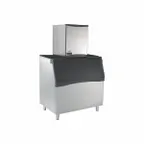 image of Scotsman NS0922WX-32/B948S/KBT38 Water Cooled Nugget 1094 lb Ice Machine with Bin, 893 lb Storage