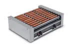 image of Nemco 8010-230 Roll-A-Grill® Hot Dog Grill, Roller-Type, (6) Chrome Rollers