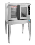 image of Blodgett ZEPH-100-G-ES BASE Zephaire Single Deck Gas Convection Oven