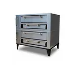 image of Marsal SD-1048/SD-448 65" Double Deck Gas Pizza Oven 