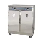 image of SecoSelect C12D2 "Half Height" 2-Door Solid Heated Holding Cabinet, 24 Pan Capacity, Stainless Steel, 37-13/16"H, 1500W/120V