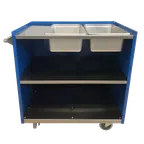 image of SecoSelect ES-46 Mobile Stainless Steel Food Distribution Serving Cart