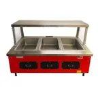 image of SecoSelect SU2 Countertop Food Pan Warmer w/ (2) 12"x20" Pan Openings, Electronic Control
