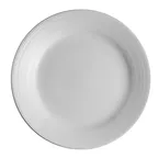 image of Steelite 61100ST0104 Rim Plate, 10.25" Belisa Porcelain, Round Rim, Oven Safe to 500°F - 1 Dozen