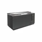 image of Serv-Ware BC-65-HC 64" Flat Top Bottle Cooler, 17.2 cu. ft.