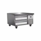 image of Serv-Ware CB36-HC 38" 2 Drawers Refrigerated Chef Base, Self-Contained Side Mounted