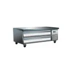 image of Serv-Ware CB60-HC 62" 2 Drawers Refrigerated Equipment Stand/Chef Base, 8.8 cu. ft.