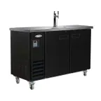 image of Serv-Ware DD49-1-HC 49" 1 Column Draft Beer Cooler, 10.45 cu. ft.