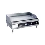 image of Serv-Ware ETG-36 36" Countertop Electric Thermostatic Griddle,  36” x 15.5” Surface, 208V