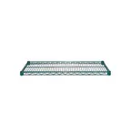 image of Serv-Ware GR1848CWP Green Epoxy Wire Shelf - 48"W x 18"D