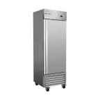 image of Serv-Ware RR1-19-HC 26" 1-Section Reach-In Refrigerator, Aluminum Interior, 19 cu. ft.