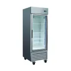 image of Serv-Ware RR1G-HC 26" 1-Section Glass Door Reach-In Refrigerator, 23 cu. ft.