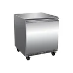 image of Serv-Ware UCF-26-HC 27" 1-Section Undercounter Freezer w/ 1 Door, 6.5 cu.ft.