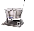 image of Cleveland SET15 15 Gallon Stainless Steel Countertop Electric Tilt Skillet