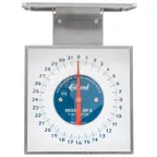 image of Edlund SF-2 - 1-9 lb Portion Scale, Fixed Dial, 6-7" Platform, 32 oz/¼ oz Graduation, Stainless, Dishwasher Safe