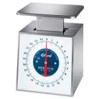 image of Edlund SF-25 Portion Scale – Stainless 10‑29 lb, Fixed Dial, 6‑7” Platform, 25 lb 4 oz Graduation, Dishwasher Safe
