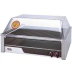 image of APW Wyott SG-45DD Hot Dog Grill Sneeze Guard, Sloped Front Cover Design