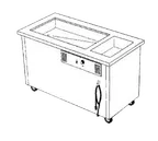 image of Delfield SHC-74-NU 74" Hot/Cold Serving Counter, (1) Hot & (1) Ice-Cooled Well