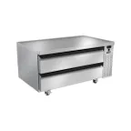image of Silver King SKFCB50H-EDUS1 50" 2 Drawers Freezer Chef Base w/ Marine Edge Top