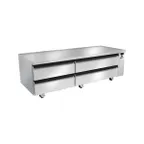 image of Silver King SKRCB79H-EDUS1 79" 4 Drawers Freezer Chef Base w/ Marine Edge Top