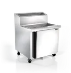 image of Silver King SKRN36-ESUS1 36" Ice Cream Topping Unit w/ 5" Cutting Board, 8.59 cu. ft.