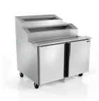 image of Silver King SKRN48-ESUS1 48" Ice Cream Topping Unit w/ 6" Cutting Board, 12.99 cu. ft.