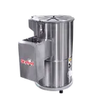 image of Skyfood DB-6 Countertop Potato Peeler, 12 lb Capacity, 1/4 HP, Stainless Steel, 110V, 159 lb/hr, 5‑min Timer