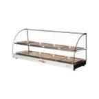 image of Skyfood FWD2-43-8P 43" Food Warmer Display Case with Double Shelf, (8) Pans