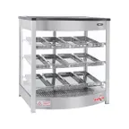 image of Skyfood FWD3S12P 25" Steam Line Food Warmer Display Case with Triple Shelf,  (12) Pans