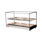 image of Skyfood FWDS2-33-6P 33" Food Warmer Display Case with Double Shelf, (6) Pans