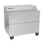 image of Beverage Air SMF49HC-1-S 49" Single Sided Milk Cooler, Forced Air, 12 Crates Capacity