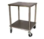 image of Somerset 0020-000 Utility Table, heavy duty, with undershelf, 20" x 23" x 31"