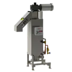 image of Somat HE6GT+BUILDUP Secondary Extractor with 6" Auger, 1500 Lbs Waste Per Hour / 208-230-460V