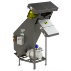 image of Somat HE9T+BUILDUP Waste Extractor with 9” Twin Auger, 208-460V
