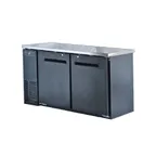 image of Spartan Refrig SBBB-48 48" 2 Section Back Bar Cooler with Solid Door