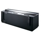 image of Spartan Refrig SBC-95 95" Bottle Cooler w/ 3 Slide Top Lids, Adjustable Dividers, 27.5 cu. ft.