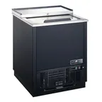 image of Spartan Refrig SBGF-27 25.5" Black Glass Froster, 90 Mugs Capacity