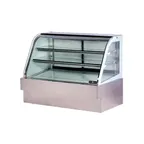 image of Spartan Refrig SD-60 59" Curved Refrigerated Deli Display Case