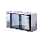 image of Spartan Refrig SSGBB-48 48" 2 Section Back Bar Cooler with Glass Door