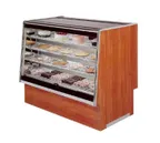 image of MarcRefrig SQBCD-59 59" Non-Refrigerated Bakery Display Case w/ Curved Glass, Full Service
