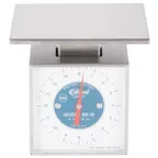 image of Edlund SS-16O Portion Scale – Dial, Vertical Display, 1-9 lb Capacity, StainlessSteel, 16 oz / ¼ oz Graduation