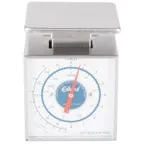 image of Edlund SSC-16 Portion Scale – Top Loading Fixed Dial, 1-9 lb Capacity, 16 oz × ¼ oz, Steel, Vertical Display