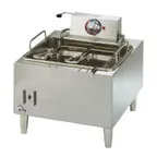 image of Star 301HLF Star-Max® Full Pot Countertop Electric Fryer w/ 15 lbs Capacity, Twin Baskets